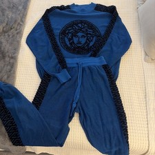 Mens Versace Medusa Greca Blue