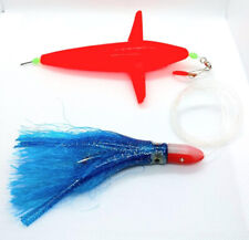 Lenza Traina Altura Kona Piuma Blu Aeroplanino Bird Pesca Aguglia Imperiale