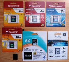 NUOVO: Transcend | Peter Hadley | 4 GB | 8 GB | 16 GB Premium SD SDHC UHS-1