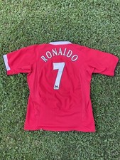 Maglia Calcio Cristiano Ronaldo Manchester United 2004-06 Originale Shirt Jersey
