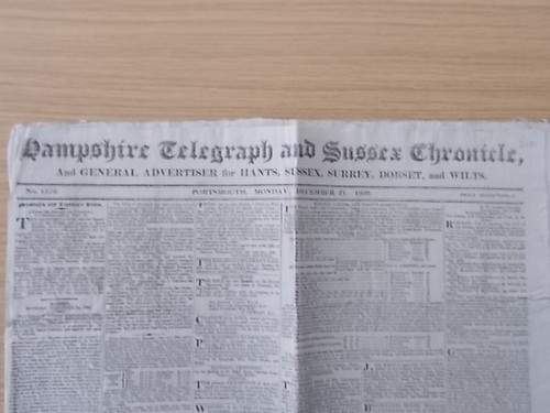 Original antique newspaper - original,