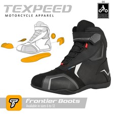 Stivali Moto In Pelle Scarpe