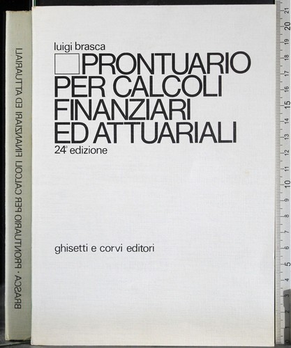 Prontuario per calcoli - prontuario,