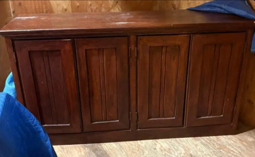 Wood door sideboard buffet - wood,