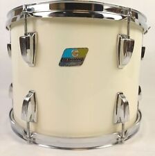 Distintivo Ludwig 10x14" White Cortex Tom Drum Vintage80 6 strati acero classico blu/oliva
