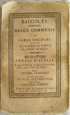 Raccolta commedie Carlo Goldoni, Il cavaliere di spirito-La scuola di ballo,1831