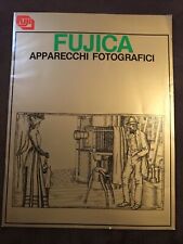 Fujica apparecchi fotografici Depliant Brochure Catalogo Vintage 1980 italiano