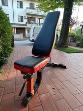 panca palestra regolabile KWELL, professionale, dotata di ruote. Come Nuova