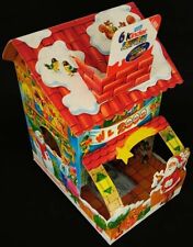 KINDER Sorpresa W IL 2000 diorama casetta Natale box 6x uova limited edition