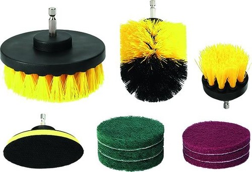 Spazzole tamponi abrasivi - , per
