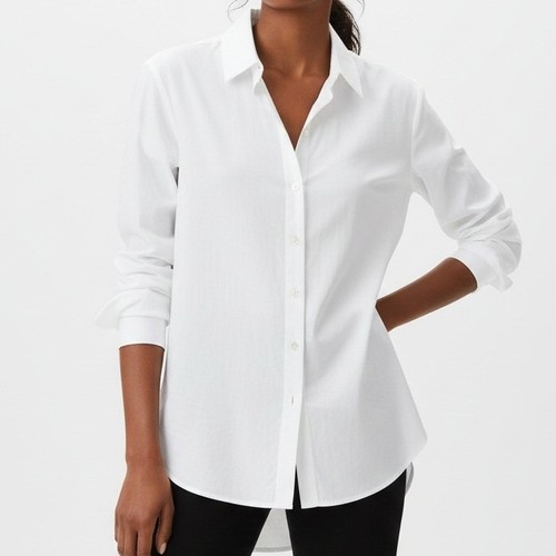 Camicia donna bianca con