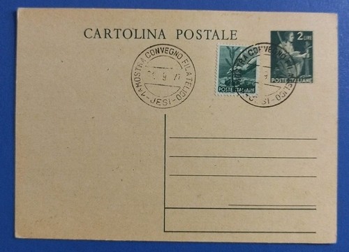 1947 intero postale lire - , 2