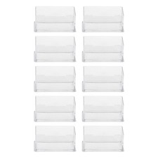  10 Pcs Espositore Carte Organizzatore Scrivania Ufficio Organizer Per Vetrina