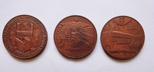 3 medaglie commemorative