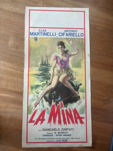 91s locandina mina 1958 - 91s, locandina,la