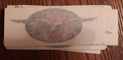 Adesivo moto guzzi tondo - adesivo,