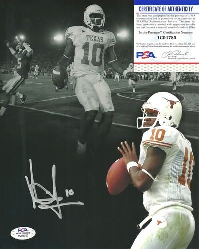 Foto firmata vince young - young, 8x10