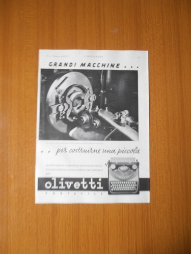 1938 olivetti portatile anni - portatile,