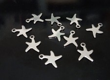 10pz ciondoli stella marina in