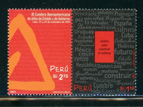 Peru mnh scott 1304 - mnh:, #1304