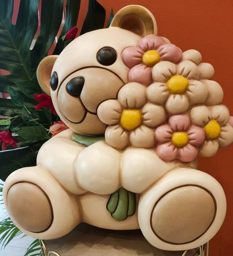 Teddy thun maxi con mazzo - thun, di