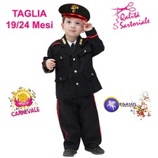 COSTUME VESTITO DI CARNEVALE BAMBINO CARABINIERE 19/24 MESI PEGASUS 2007