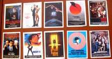 Lotto 10 Mini locandine HITS CINEMA MODERNO:Il padrino, ET,Nido del cuculo,Rocky