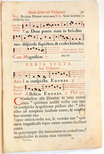 Stampa antica antifonario - stampa,