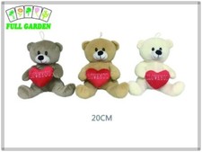 PELUCHE ORSO CON CUORE LOVE