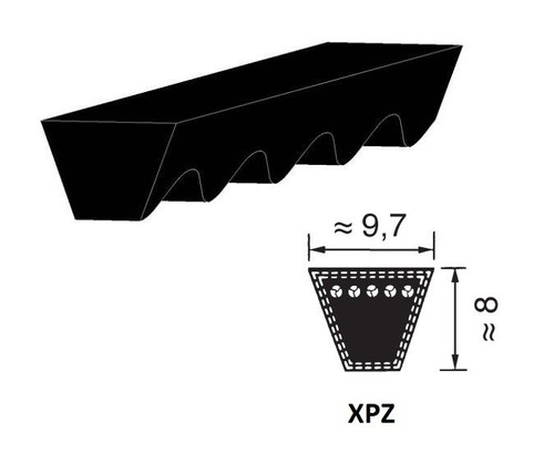 Cinghia 7x912 xpz912 - cinghia,