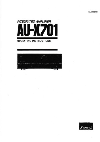 Operating instructions - operating,