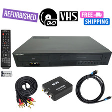 Samsung DVD-V9800 DVD VCR Lettore Combo VHS HDMI 1080p Up-Scaling 