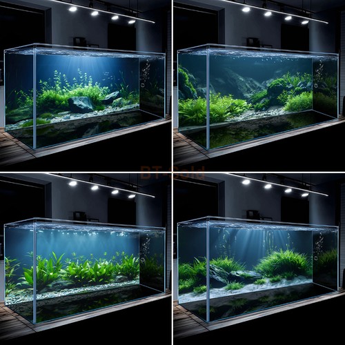 Adesivo sfondo acquario