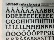 Edwardian Bold Letraset