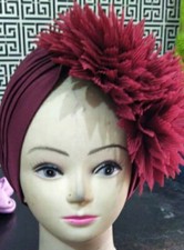 TURBAN HAT, HANDMADE FROM RAW