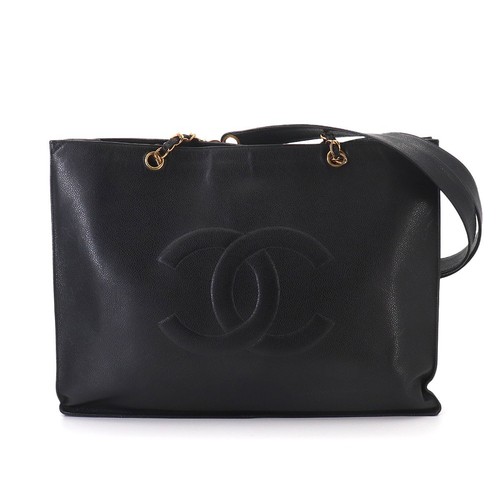 Borsa chanel tote bag pelle - tote, in