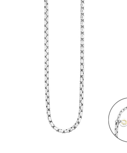 Collana uomo acciaio 316l - collana, in