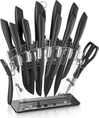 Set coltelli nero cucina - coltelli,,