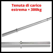 bilanciere da palestra 28 mm 120 150 180 200 220 cm barra per dischi peso 10kg
