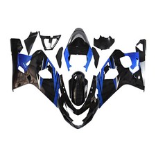 Black Blue ABS Bodywork For