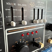 NUOVI tappi fader scorrevoli Roland CR-78 STAMPATI IN 3D - set di 5 - adatti per SVC SVP SIP SEQ