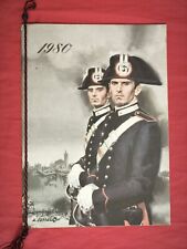 Calendario Storico Carabinieri 1980