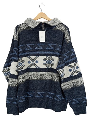 Hajo maglione uomo blu - maglione,