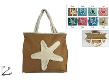 BORSA MARE IN CANVAS ST C/STELLA MARINA COL.ASS.SL19-05