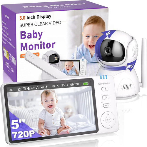 Baby monitor video audio 5 - monitor, e