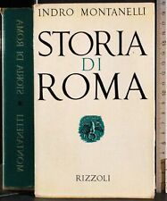 STORIA DI ROMA. INDRO MONTANELLI. RIZZOLI.