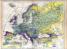 1907 = EUROPA PLUVIOMETRICA