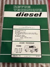 Revue Technique Ford Transit  2.4 D Ft 100 125 130 150 175 Diesel Moteur 2401