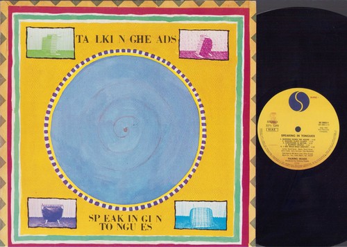 Talking heads speaking - heads, in