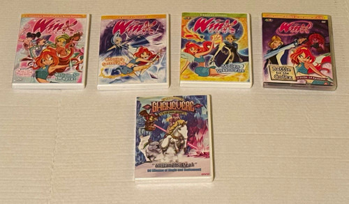 Winx club american dvds lot - winx,